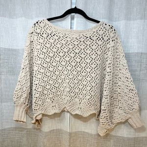 Jessica Simpson Women’s Cropped Poncho | XS